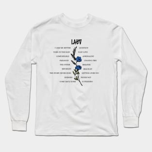Lauv - I met your when I was 18 track list Long Sleeve T-Shirt